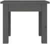 vidaXL Couchtisch Grau 35x35x30 cm Massivholz Kiefer 814221 Bild 5