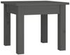vidaXL Couchtisch Grau 35x35x30 cm Massivholz Kiefer 814221 Bild 2