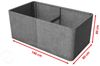 PRIMEYARD Cortenstahl Hochbeet Mario 146x80x80 cm, Rost-Optik Bild 5