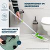 bremermann Bad-Accessoires Set SAVONA 4tlg. bestehend aus 1x Seifenspender, 1x Becher, 1x WC-Garnitur, 1x Kosmetikeimer aus Kunststoff in Taupe Bild 3