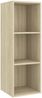 vidaXL 3-tlg. TV-Schrank-Set Sonoma-Eiche Spanplatte [3079748] Bild 5