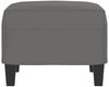 vidaXL Fußhocker Dunkelgrau 60x50x41 cm Mikrofasergewebe 349343 Bild 4