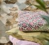 Ib Laursen Decke Quilt Tagesdecke Überwurf 180x130cm Rosa Blumenmuster 07949-00 Bild 2