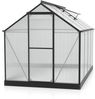 Vitavia Gewächshaus "Eos 6000", schwarz, 6,0 m²,4 mm HKP Bild 3