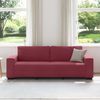 vidaXL 3-Sitzer-Sofa Weinrot 220x77x82 cm Stoff 4105179 Bild 3