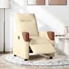 vidaXL Relaxsessel Elektrisch Creme Stoff 3323994 Bild 2
