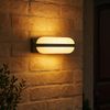 LED Außen Wandleuchte, anthrazit, Alu, B 26 cm Bild 2