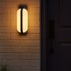 LED Außen Wandleuchte, anthrazit, Alu, B 26 cm Bild 3
