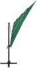 vidaXL Sonnenschirm mit Aluminium-Mast 4-lagig Grün 250x250 cm 313821 Bild 4