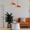 Bamyum Pendelleuchte Bamyum Pendelleuchte Durchmesser 35 cm E27 Metall Moderne Lampe, ohne Leuchtmittel Bild 4