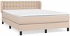 vidaXL Boxspringbett Matratze Cappuccino-Braun 140x200cm Kunstleder 3127318 Bild 2