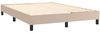 vidaXL Boxspringbett Matratze Cappuccino-Braun 140x200cm Kunstleder 3127318 Bild 4