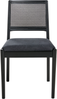 Esszimmerstuhl 2er Set TAMARAC Holz Schwarz Bild 5