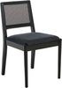 Esszimmerstuhl 2er Set TAMARAC Holz Schwarz Bild 4