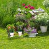 Relaxdays Mini Blumenbank Bild 2