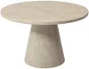 Vente-unique - LARIOZA Esstisch Holz, Platte Beige - B 120 cm x H 75,5 cm x L 120 cm Bild 2