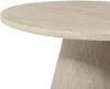 Vente-unique - LARIOZA Esstisch Holz, Platte Beige - B 120 cm x H 75,5 cm x L 120 cm Bild 3