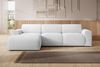 AX LIVING Couch Sofa L Form Didim mini Perlweiß 310 cm stilvoll L Bild 2