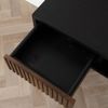 Bronx71 Schreibtisch Maury schwarz / Eiche dunkel 120x55x77cm Bild 5