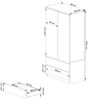 Raumhirsch Furniture Kleiderschrank Moderner Kleiderschrank - Zaubert Ordnung ins Schlafzimmer - Stauraum (viele Farbvarianten - Maße 180 - 90 - 50 cm) Stilvoller Schlafzimmerschrank, ideal für Jugendzimmer & Wohnzimmer Bild 4