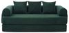 LVHOM Loungesofa faltbar mit Schlaffunktion, Stabil-/abnehmbarer Außenrahmen aus Metall, frei kombinierbar, Liege- oder Klappsofa, 3 Kissen, Hochelastischer Schaumstoff, weicher Cordstoff, Praktische Seitentaschen zur Aufbewahrung, Ideal für flexible R... Bild 4
