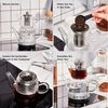 Karaca Teekanne Karaca Dora Borosilikat Glas-Teekannen-Set, 2.25L, Hitzebeständig, 2.25 l Bild 4