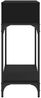 vidaXL Konsolentisch Schwarz 100x30,5x75 cm Holzwerkstoff 833388 Bild 4