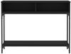 vidaXL Konsolentisch Schwarz 100x30,5x75 cm Holzwerkstoff 833388 Bild 5