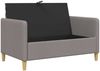 vidaXL Sofa mit Stauraum Taupe 122 x 78 x 87 cm Polyester 42036897 Bild 4