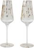 Goebel Sektglas Sektglas Gustav Klimt - Adele & der Kuss, 1-tlg, Glas Bild 2