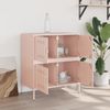 vidaXL Sideboard Rosa 68x39x79 cm Stahl 842953 Bild 3