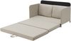 Schlafsofa Soini mit Liegefunktion Beige [en. casa] Bild 3