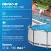 Steel Pro MAX™ Solo Pool ohne Zubehör Ø 366 x 100 cm, lichtgrau, rund Bild 4