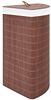 vidaXL Eck-Wäschekorb Bambus Braun 60 L 320760 Bild 5