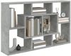 vidaXL Wandregal Betongrau 85x16x52,5 cm Holzwerkstoff 801422 Bild 4