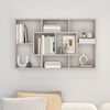 vidaXL Wandregal Betongrau 85x16x52,5 cm Holzwerkstoff 801422 Bild 3