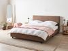 Wasserbett Bouclé ALBI 180 x 200 cm Braun Bild 3