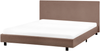 Wasserbett Bouclé ALBI 180 x 200 cm Braun Bild 4
