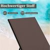 COSTWAY Gartenliege, 2 St, Liegestuhl-Set verstellbar mit Tisch, Rollen Bild 3