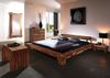 Massivholzbett Balkenbett 180 x 200 cm aus Akazie CARMA 62703133 Bild 5
