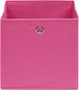 vidaXL Aufbewahrungsboxen 10 Stk. Rosa 32x32x32 cm Stoff 288347 Bild 3