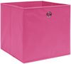 vidaXL Aufbewahrungsboxen 10 Stk. Rosa 32x32x32 cm Stoff 288347 Bild 2