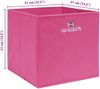 vidaXL Aufbewahrungsboxen 10 Stk. Rosa 32x32x32 cm Stoff 288347 Bild 5