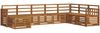 vidaXL Outdoor-Sofagarnitur 8 pcs Natur Massivholz Akazie 3375279 Bild 2