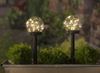 Westfalia Werkzeug LED Kugelleuchte Solar Kugel Set, 10 cm, 2er-Set Bild 1