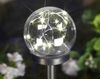 Westfalia Werkzeug LED Kugelleuchte Solar Kugel Set, 10 cm, 2er-Set Bild 3