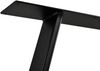 2er-Set Tischgestell 70x10x72 cm Metallgestell Schwarz en. casa Bild 4