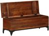 vidaXL Aufbewahrungstruhe 110x35x41 cm Akazie Massivholz 328304 Bild 2