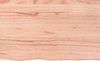 vidaXL Tischplatte Hellbraun 80x50x2 cm Massivholz Eiche Behandelt 3156356 Bild 3