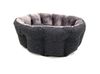 Lebon Hundebett Wilma 75 x 65 cm schwarz Bild 3